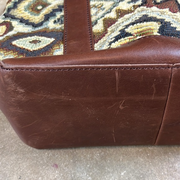 L.L. Bean western Aztec handbag - Picture 4 of 13